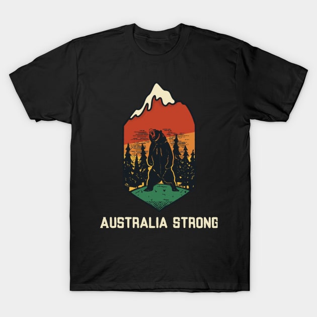 Australia Strong T-Shirt by Hunter_c4 "Click here to uncover more designs"